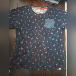 Sovereign Codes flamingo tshirt boys size 7